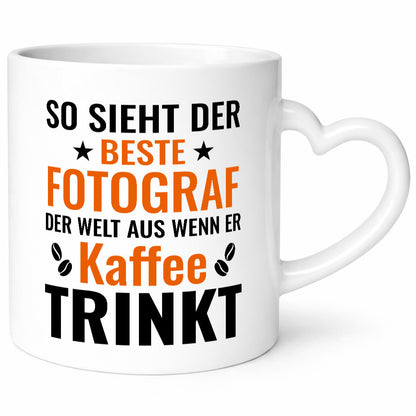 Kaffee trinkt: Fotograf | Fotografie Kamera Geschenkidee Humor Tasse