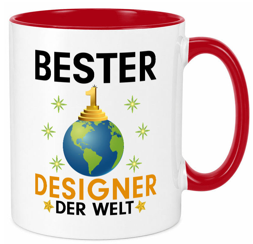 Welt Bester Designer Beruf | Mode Geschenk Arbeit Kollegen Büro lustiger Spruch