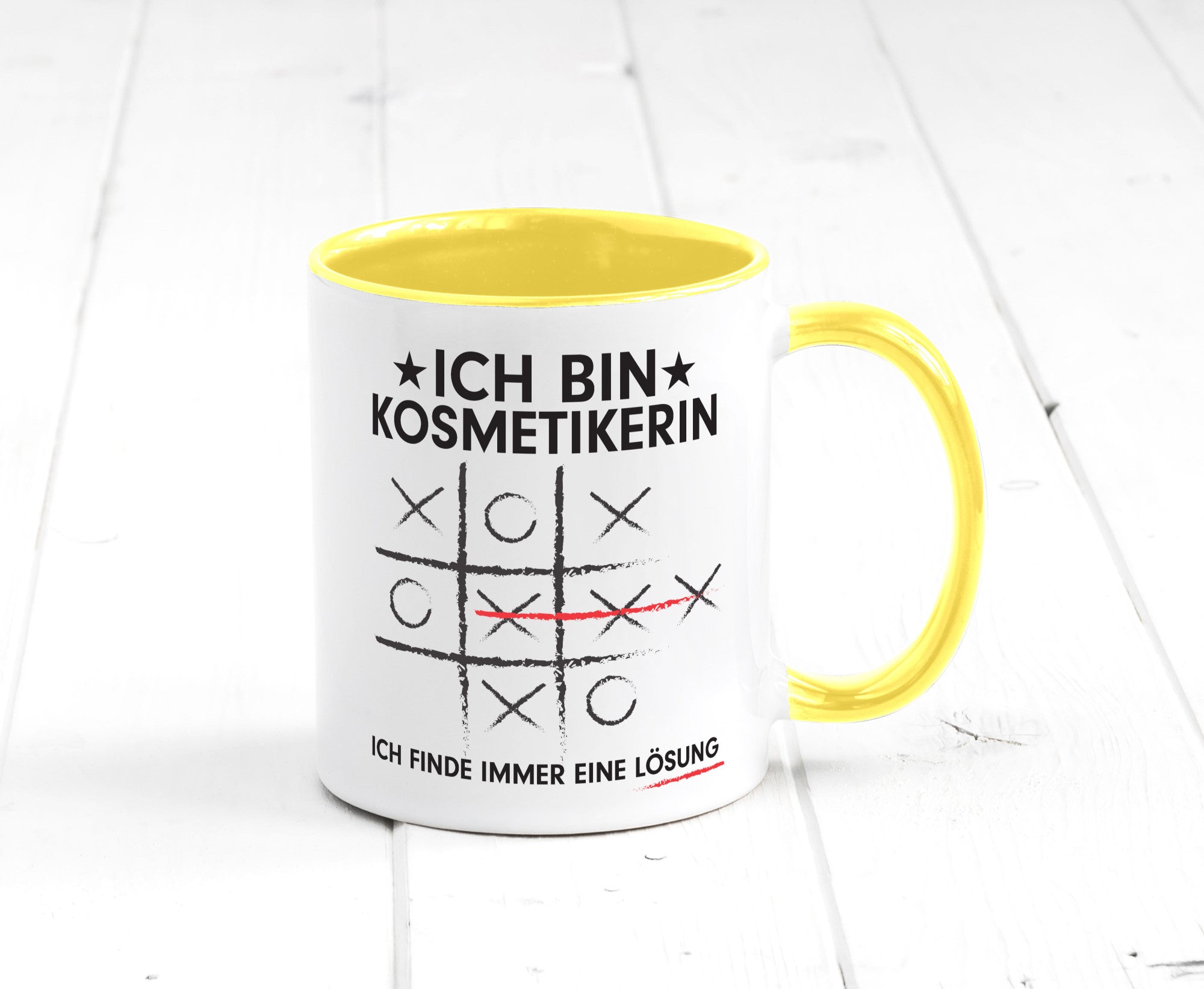 Löse Probleme: Kosmetikerin | Kosmetik Stylistin Geschenk Humor Geschenkidee