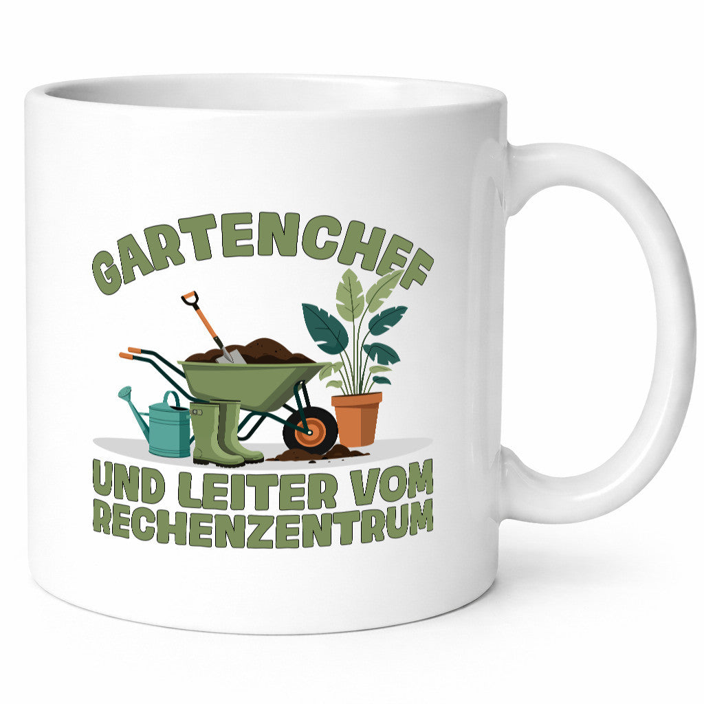 Gartenchef | Gärtner Leiter vom Rechenzentrum lustiger Spruch Geschenk Arbeit