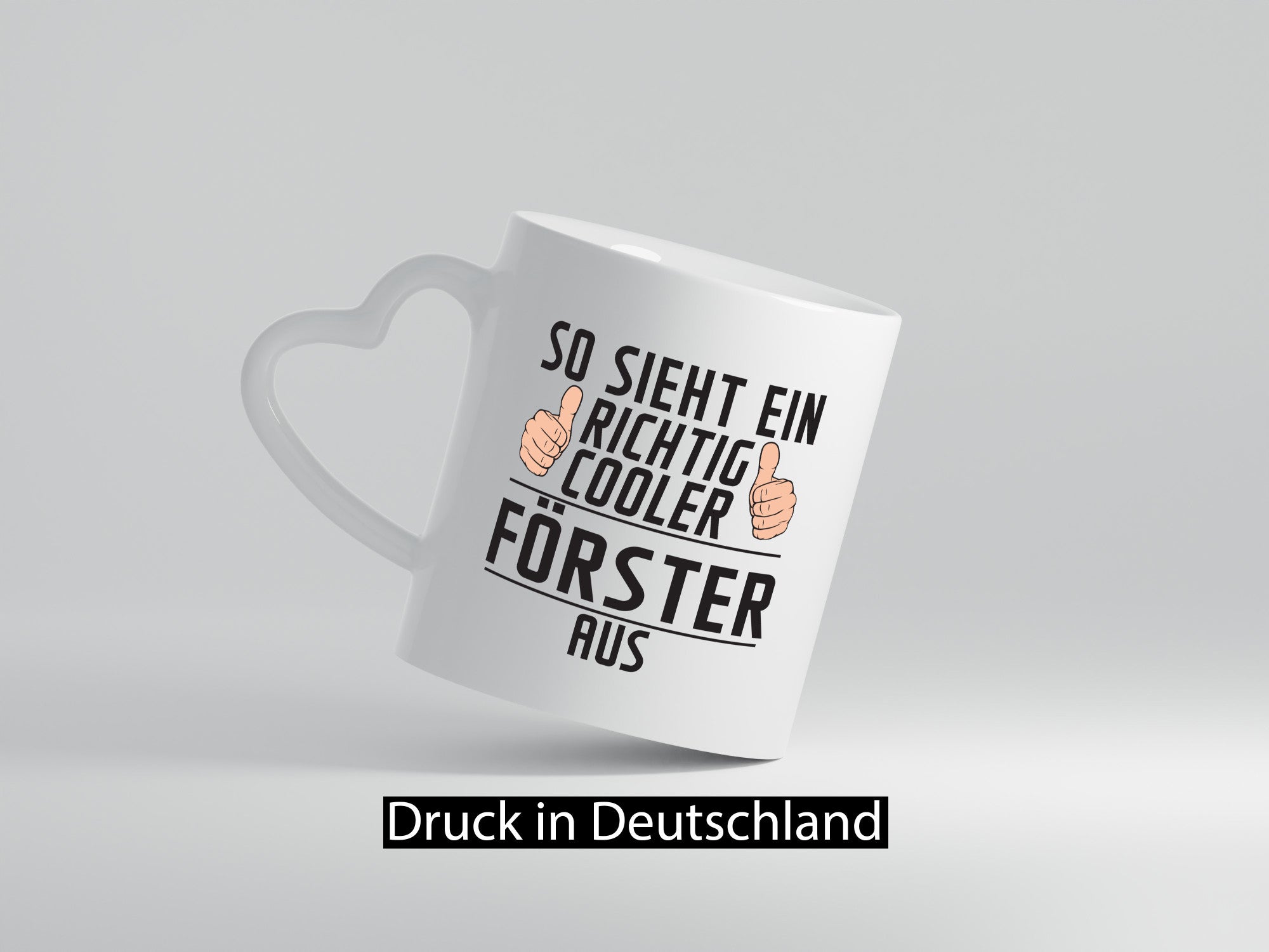 Richtig Cooler Förster | Forst Arbeit Geschenkidee Kollegen Büro Humor Tasse