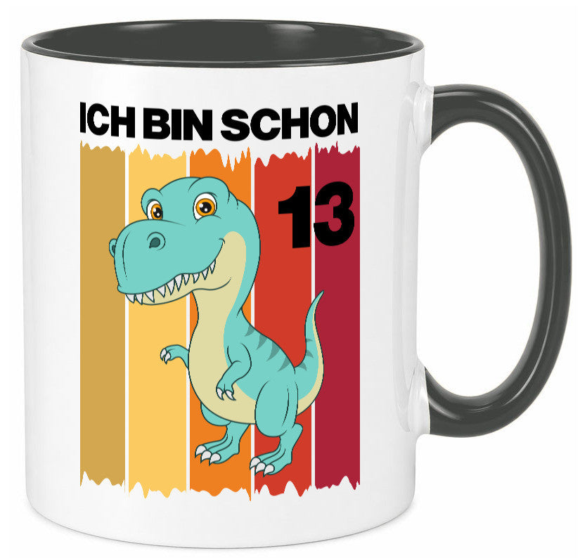 13. Geburtstag | 13 Jahre Dinosaurier Geschenk Geschenkidee lustiger Spruch