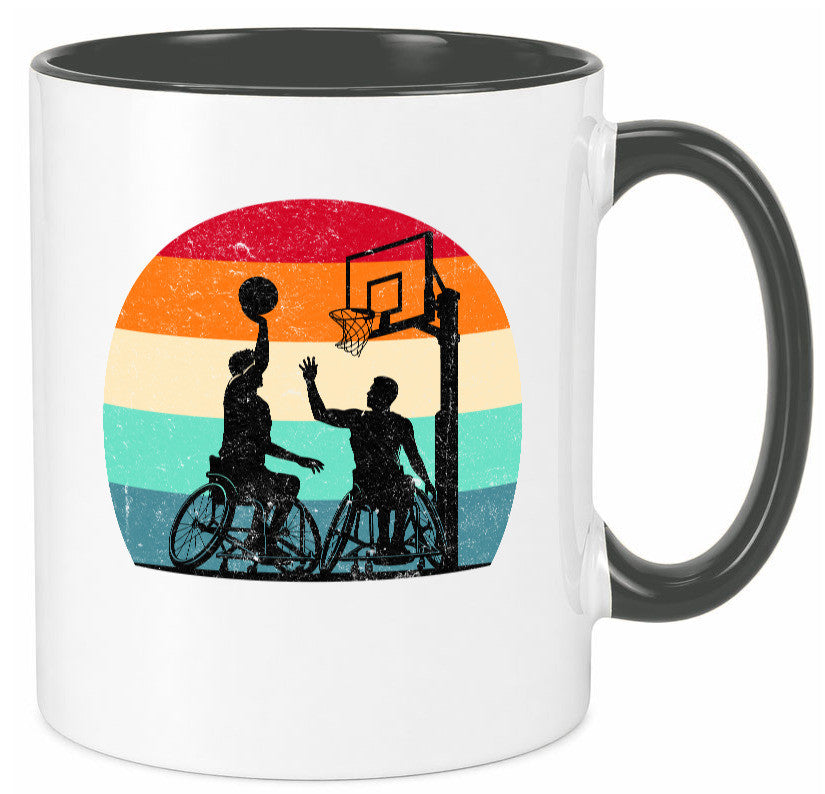 Rollstuhl Baskeball | Baskeballspieler Sport lustiger Spruch Geschenk Humor