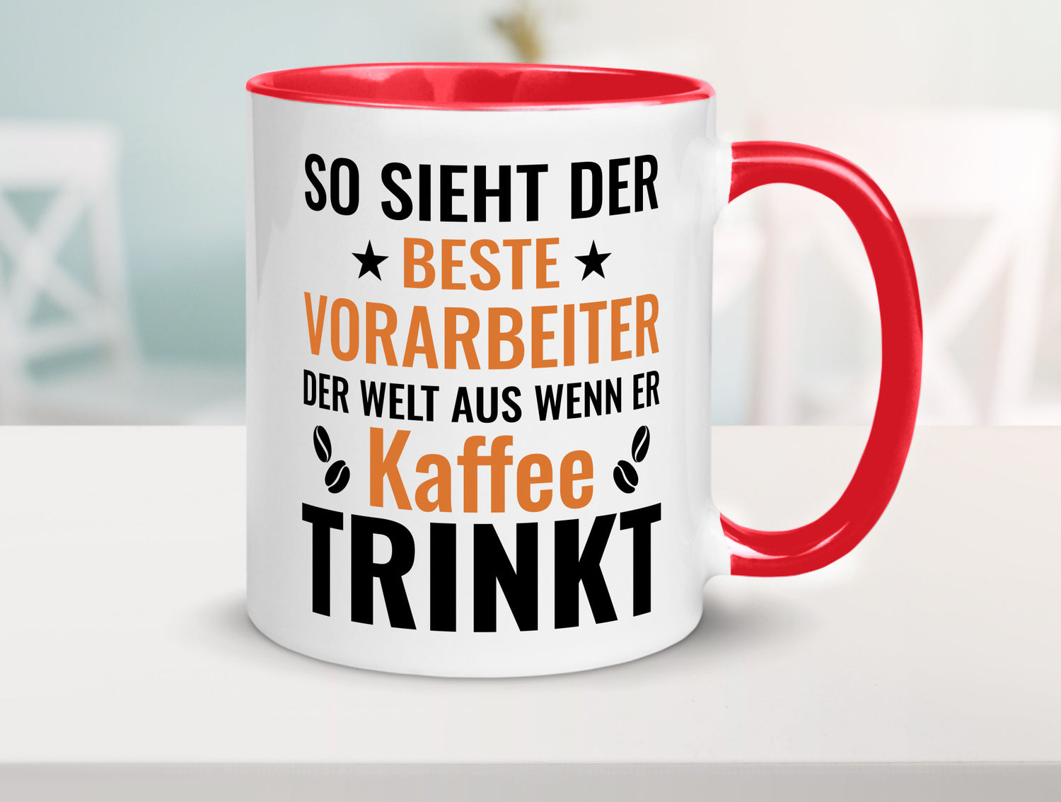 Kaffee trinkt: Vorarbeiter | Kollege Teamleiter Geschenk Arbeit Kollegen Büro