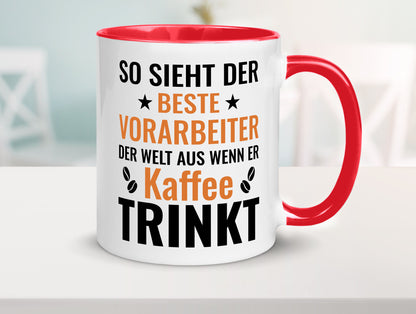 Kaffee trinkt: Vorarbeiter | Kollege Teamleiter Geschenk Arbeit Kollegen Büro