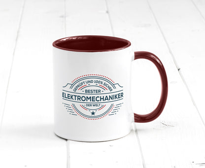 Geprüft und sicher: Elektromechaniker | Mechaniker Geschenk Humor Geschenkidee