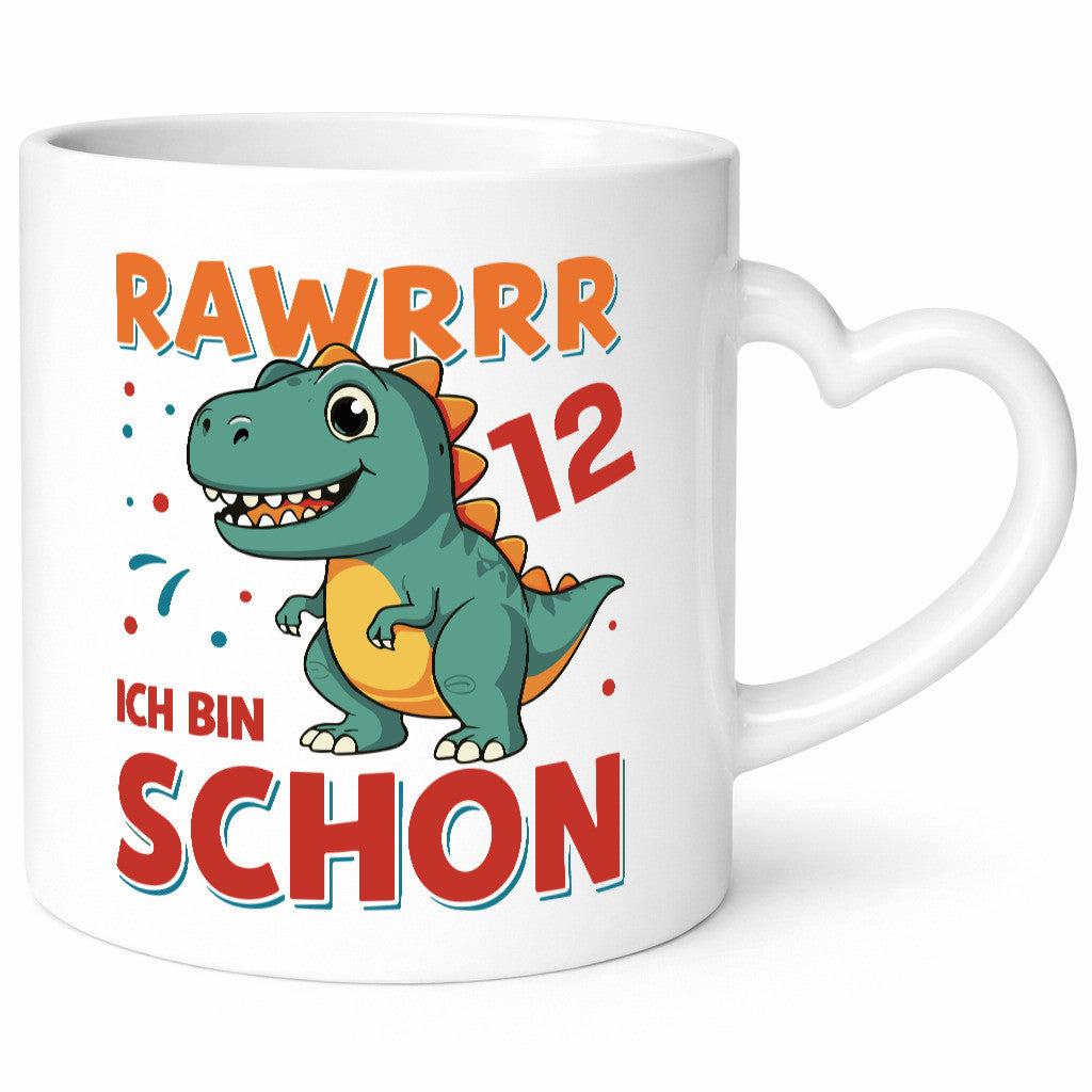 12. Geburtstag | 12 Jahre Raw ich bin schon T-Rex Geschenk Geschenkidee