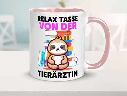 Relax Tasse: Tierärztin | Mediziner Tiermedizin Humor Tierliebhaber