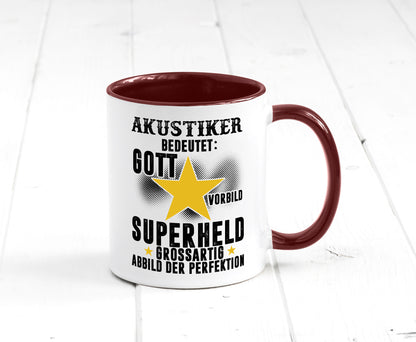 Bedeutung von Akustiker | Akustik Hörgeräteakustik lustig Humor Geschenkidee