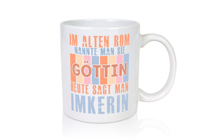 Heute sagt man: Imkerin | Imkerei lustig Humor Geschenkidee Geschenk Tasse