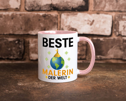Welt Bester Malerin | Malerinnen Geschenk Humor Geschenkidee lustiger Spruch