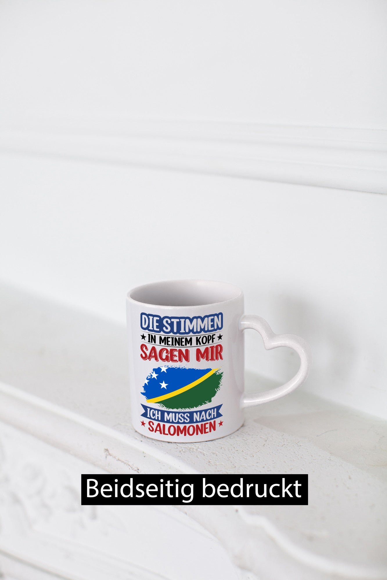 Salomonen | Urlaub Stimmen in meinem Kopf Traumland v2 Humor Geschenkidee Tasse