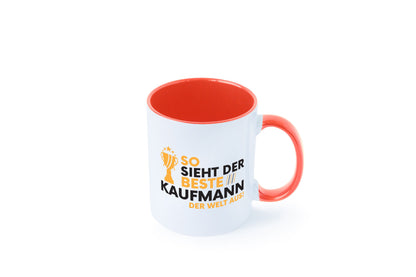 Der Weltbeste Kaufmann Kaufmänner lustig Humor Geschenkidee Geschenk Tasse