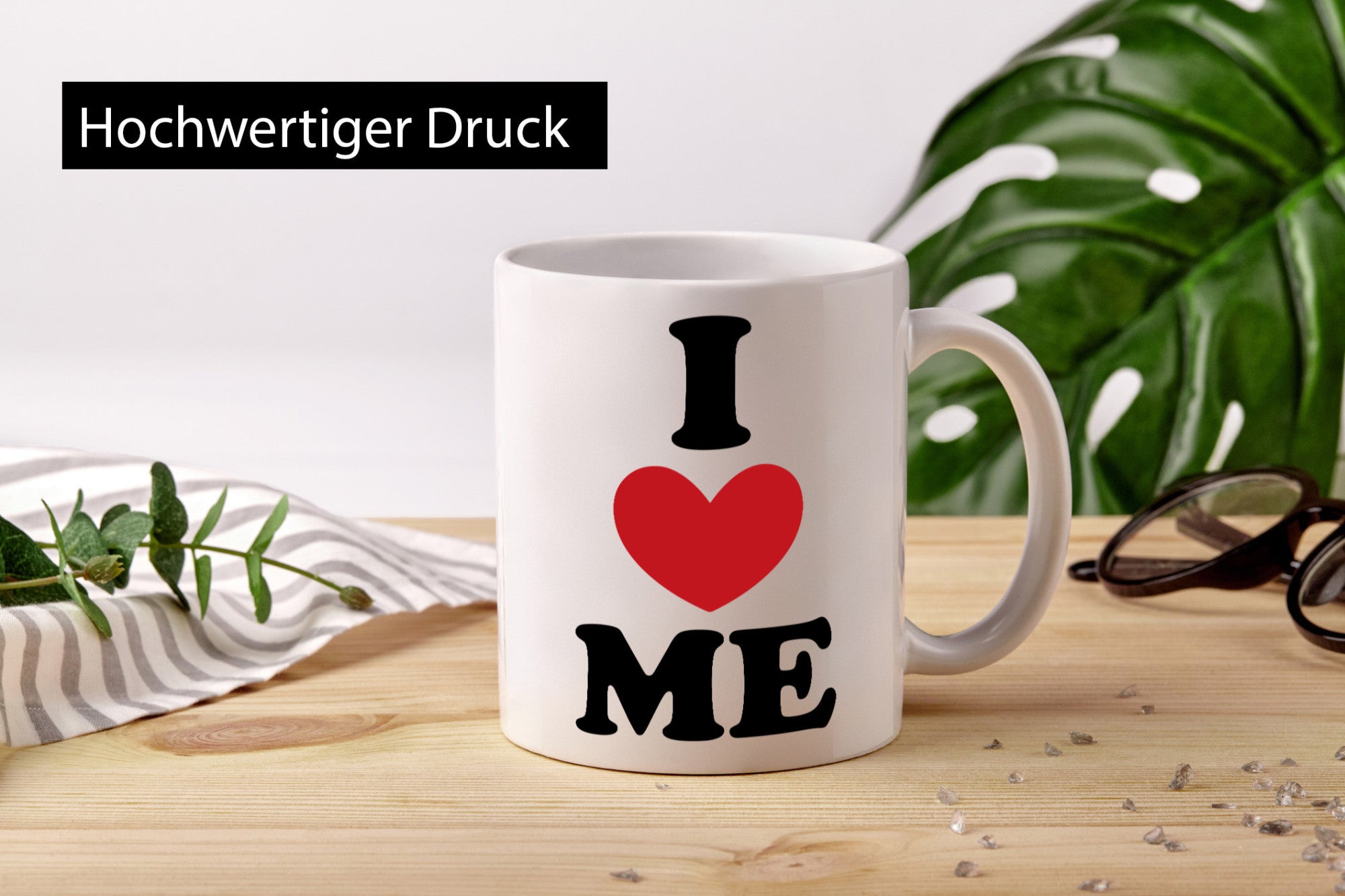 I love me vl9 Geschenkidee Humor Tasse