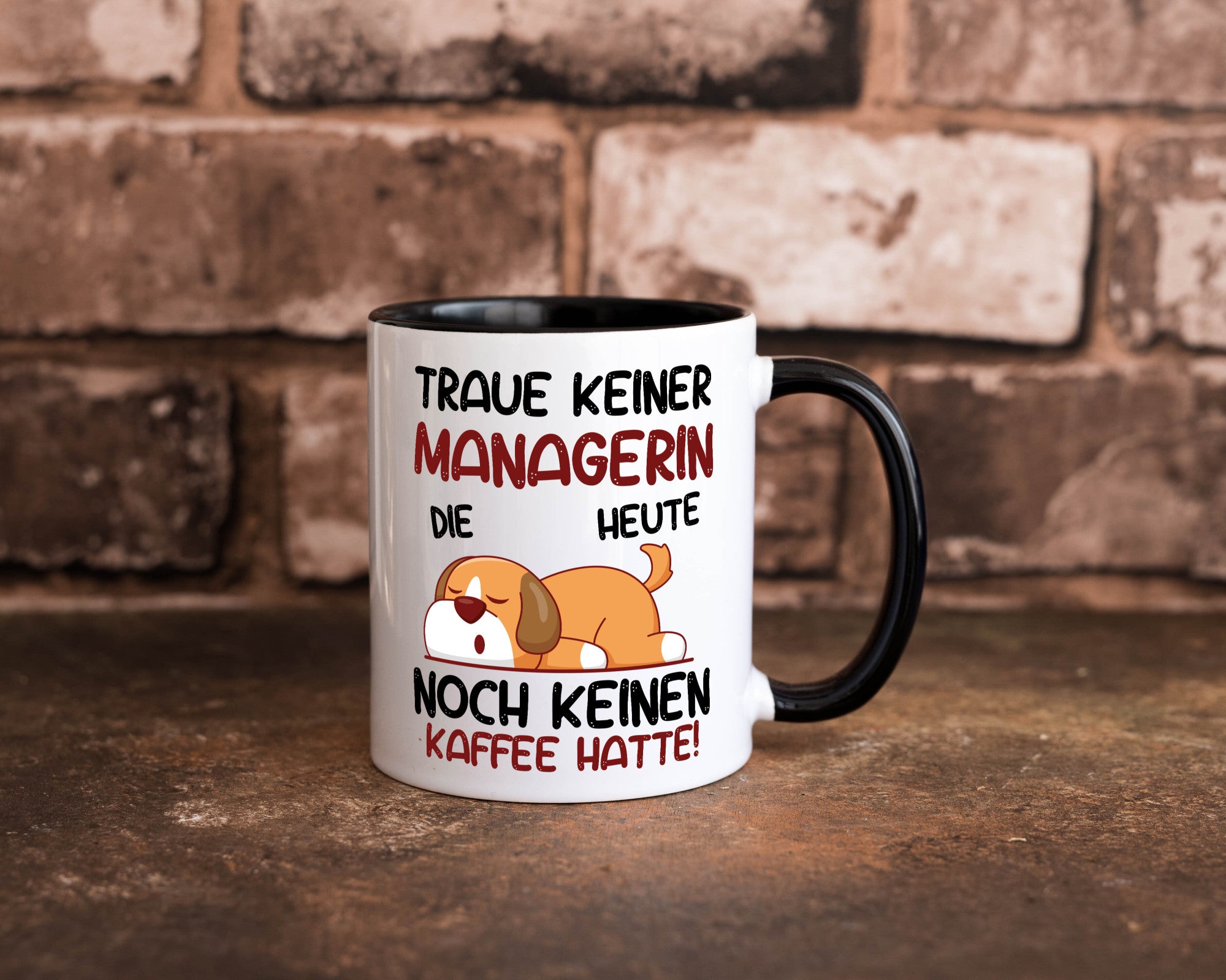 Traue keiner Managerin | Management lustiger Spruch Geschenk Humor Geschenkidee