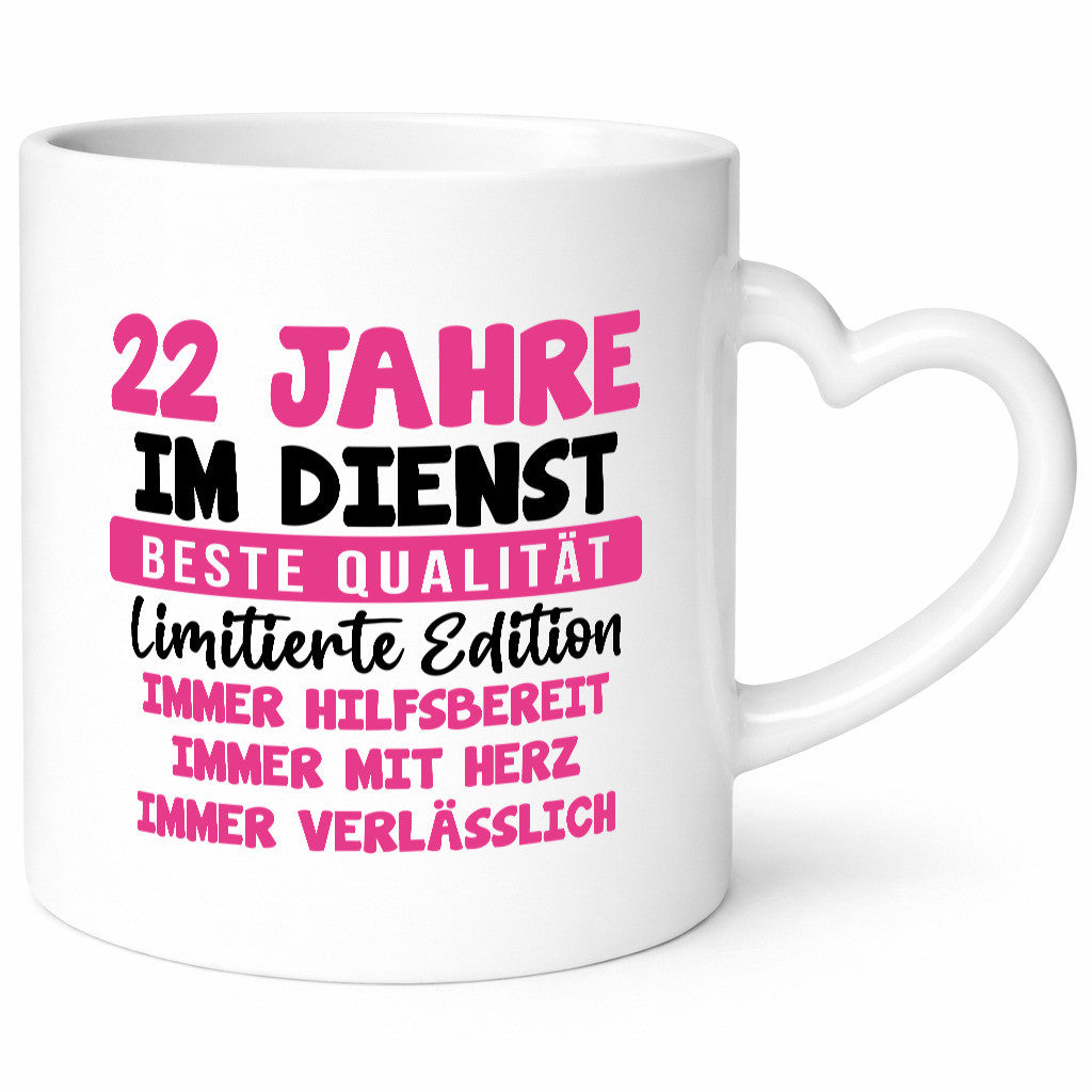 22 Jahre im Dienst | Jubiläum Arbeit v10 Geschenk Kollegen Büro lustiger Spruch