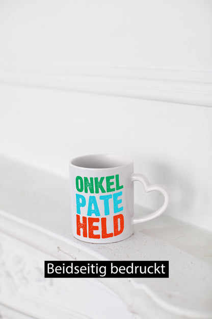 Onkel Pate Held | Tasse Patenonkel Spruch lustig Geschenkidee Humor