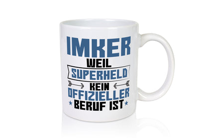 Superheld Imker | Imkerei lustig Humor Geschenkidee Geschenk Tasse