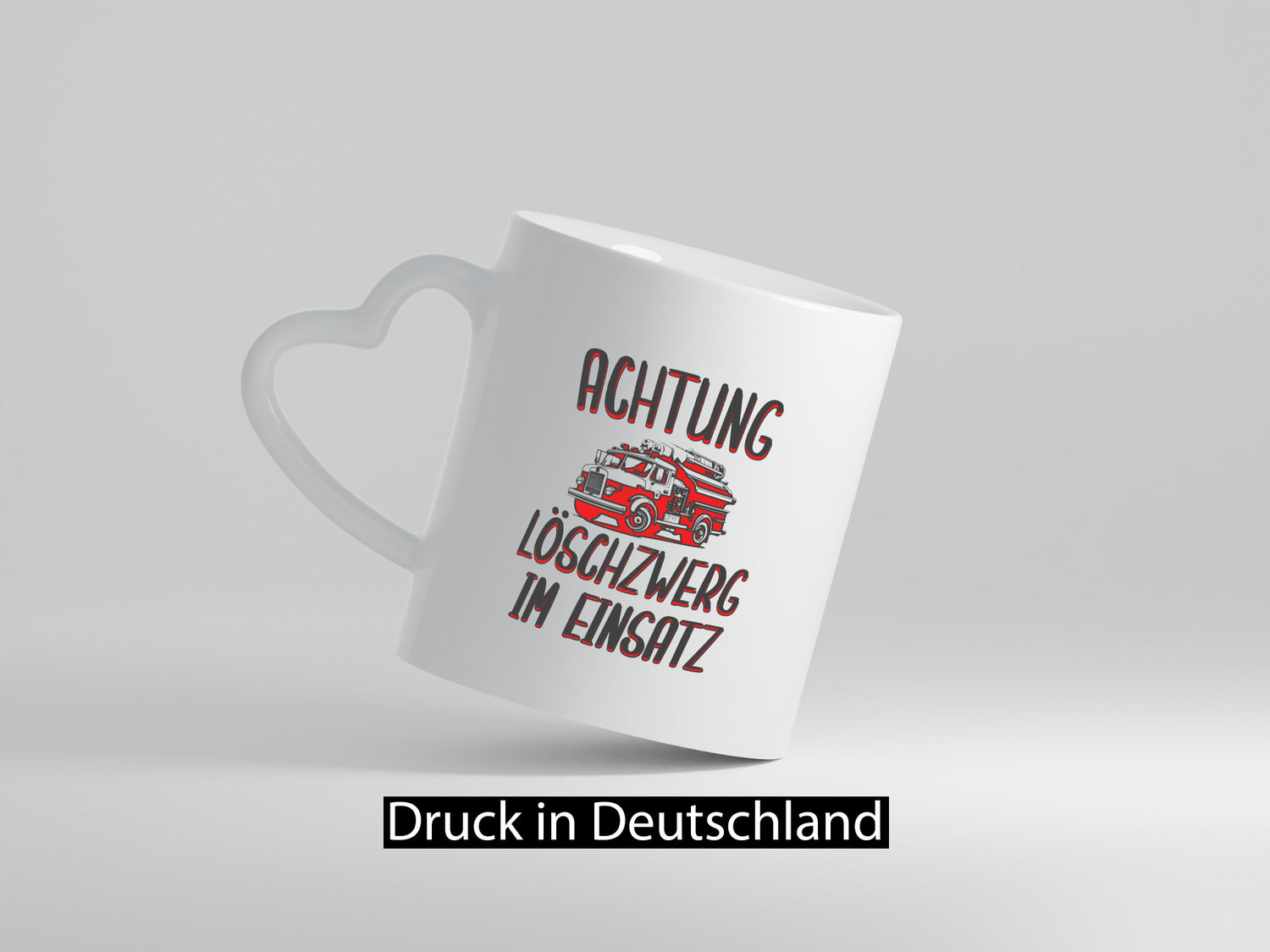 Achtung Löschzwerg im Einsatz | Feuerwehr Feuerwehrkind Geschenk Humor