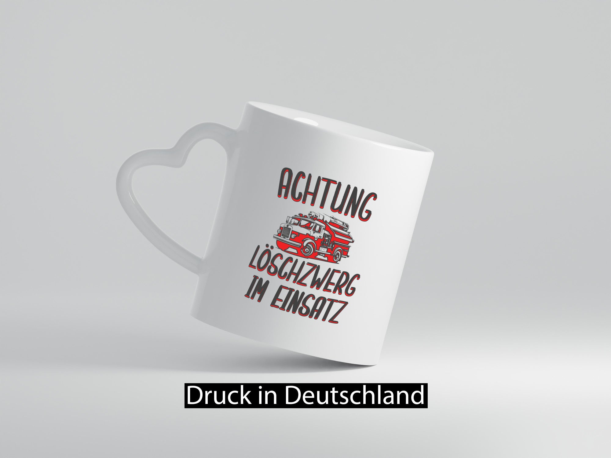 Achtung Löschzwerg im Einsatz | Feuerwehr Feuerwehrkind Geschenk Humor