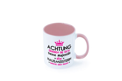 Seine Majestät Hausmeisterin | Hauswart Humor Geschenkidee Tasse