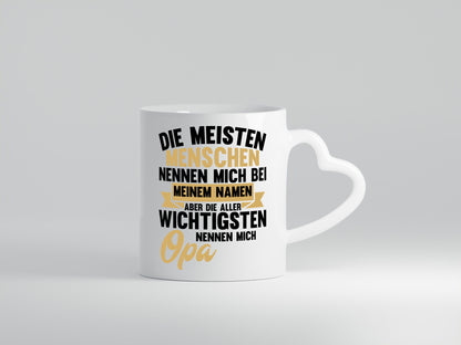 Menschen nennen beim Namen, wichtigstgen mich Opa Geschenkidee Familie Humor