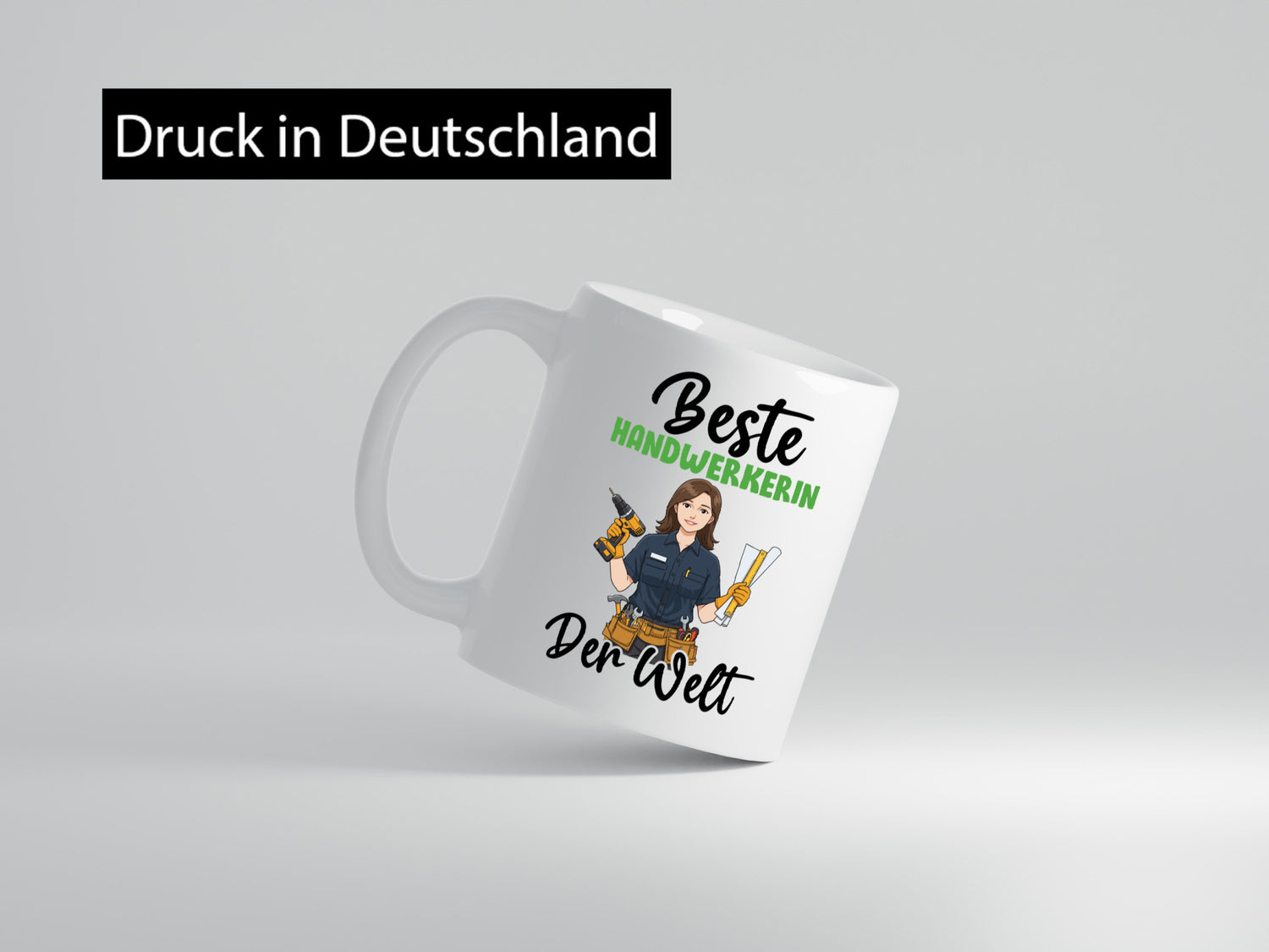 Beste Handwerkerin | Handwerkerinnen v2 Humor Geschenkidee Tasse