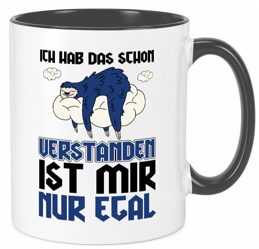 Ist mir nur egal Geschenk Humor Geschenkidee lustiger Spruch Tasse