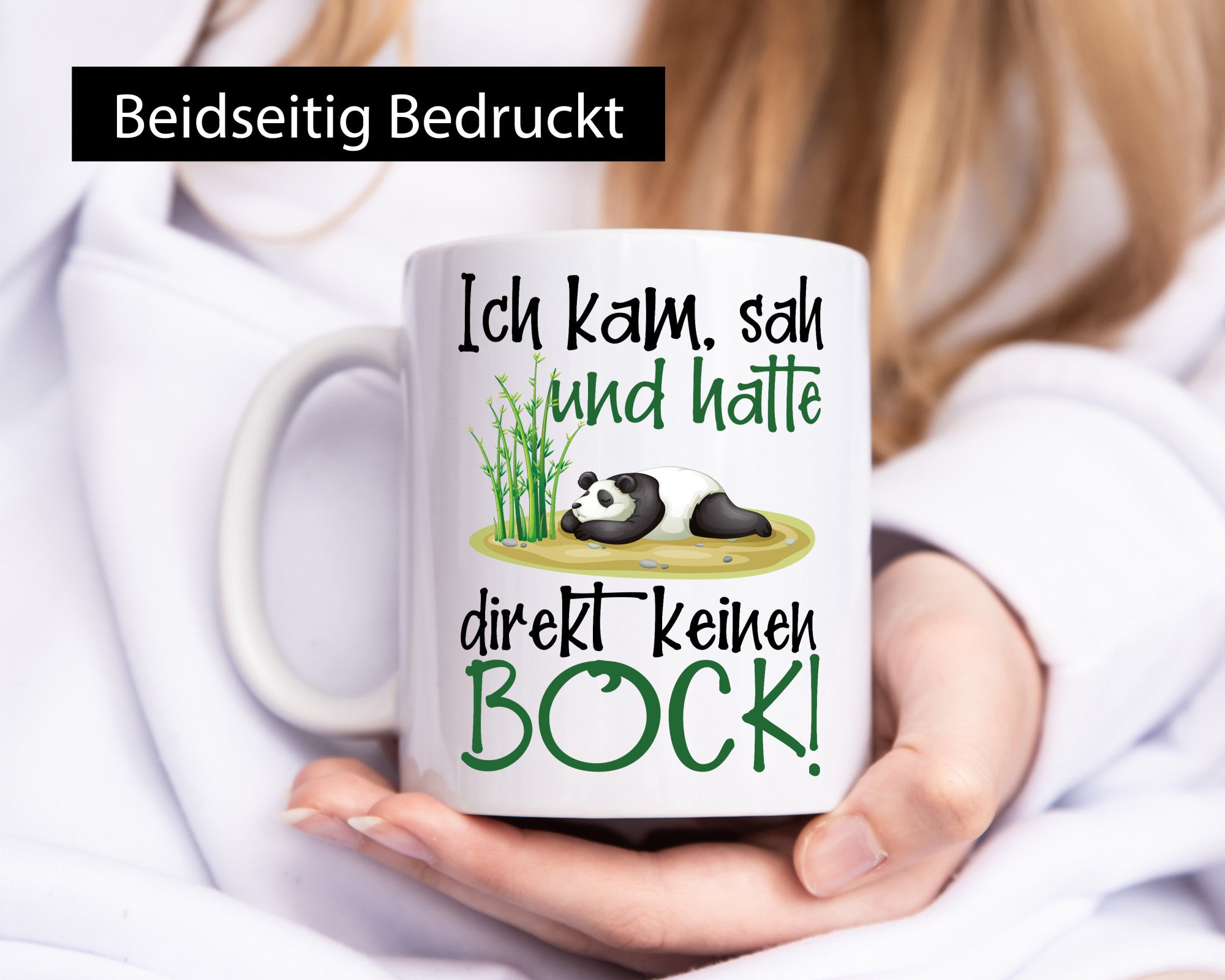 Ich habe kein Bock v2 Geschenk Humor Geschenkidee lustiger Spruch Tasse