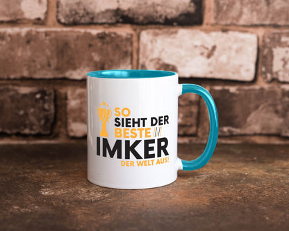 Der Weltbeste Imker | Imkerei lustiger Spruch Geschenk Humor Geschenkidee Tasse