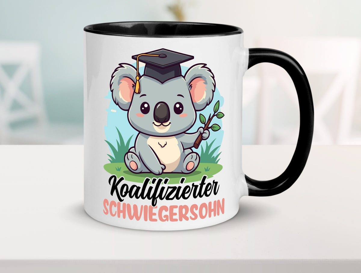 Koalifizierter Schwiegersohn | Familie Beziehung lustig Geschenkidee Geschenk Tasse