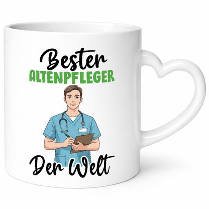 Bester Altenpfleger | Pflegepersonal lustiger Spruch Geschenk Humor
