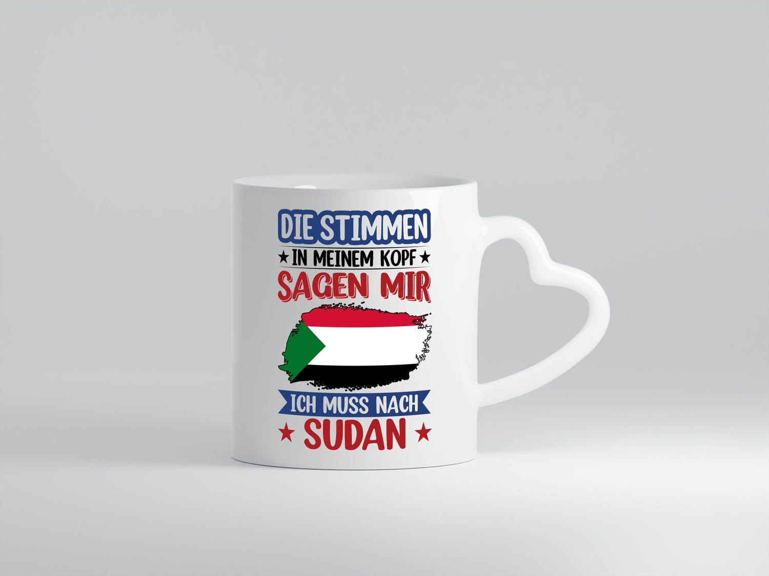 Sudan | Urlaub Stimmen in meinem Kopf Traumland v2 Geschenk Humor Geschenkidee