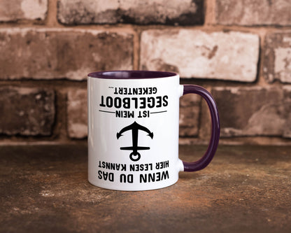 Segler Tasse | Segelboot Humor Kapitän Spruch Witz Geschenkidee