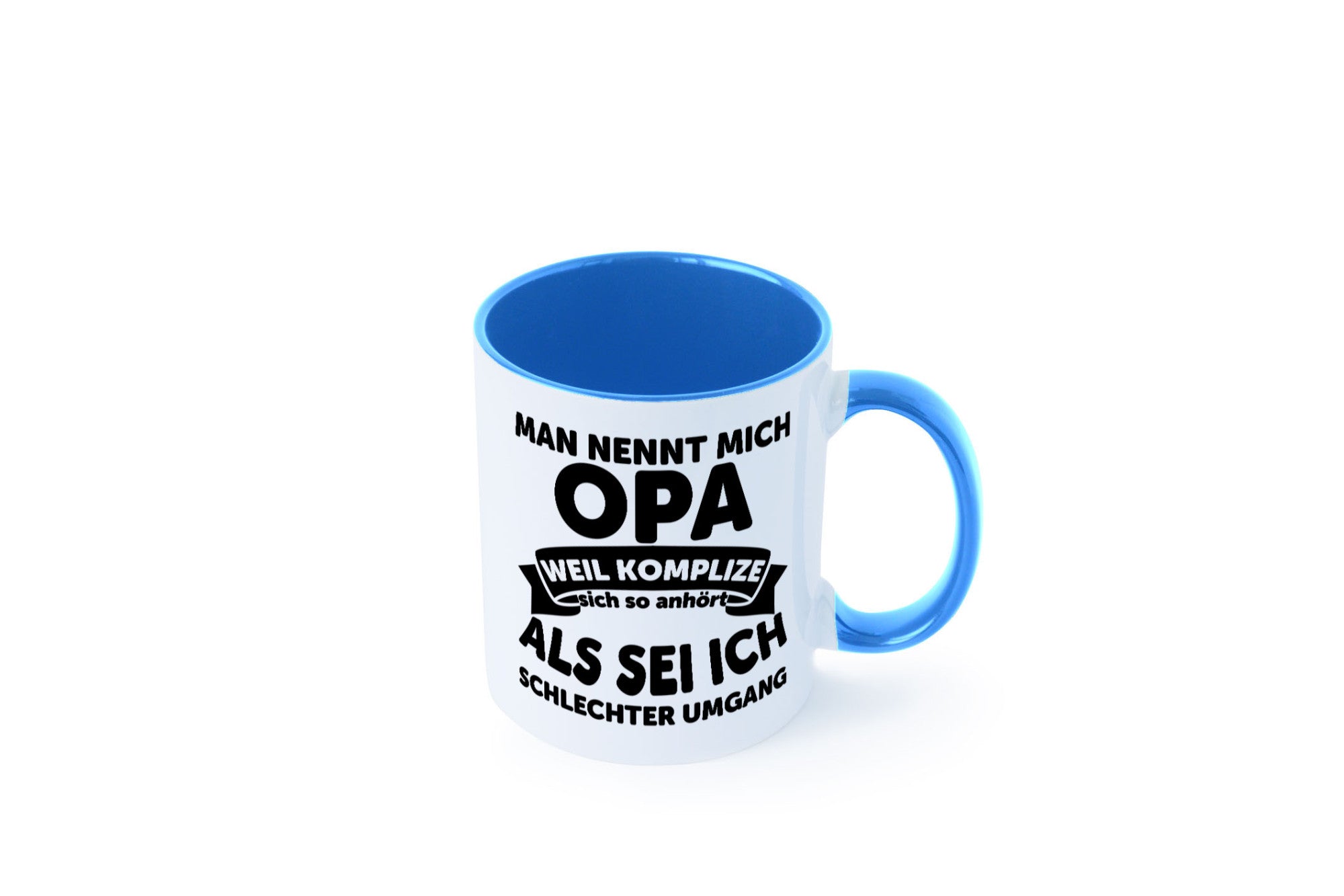 Nenn mich Opa, Komplize schlechter Umgang | Opa Witz Geschenk Familie
