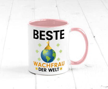 Welt Beste Wachfrau | Wachpersonal Nachtwächter Geschenk Humor Geschenkidee