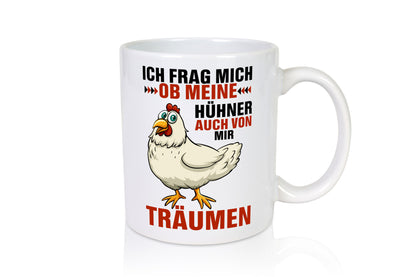 Träumen meine hühner auch von mir? Landwirt | Hühnerstall v2 Geschenk Humor