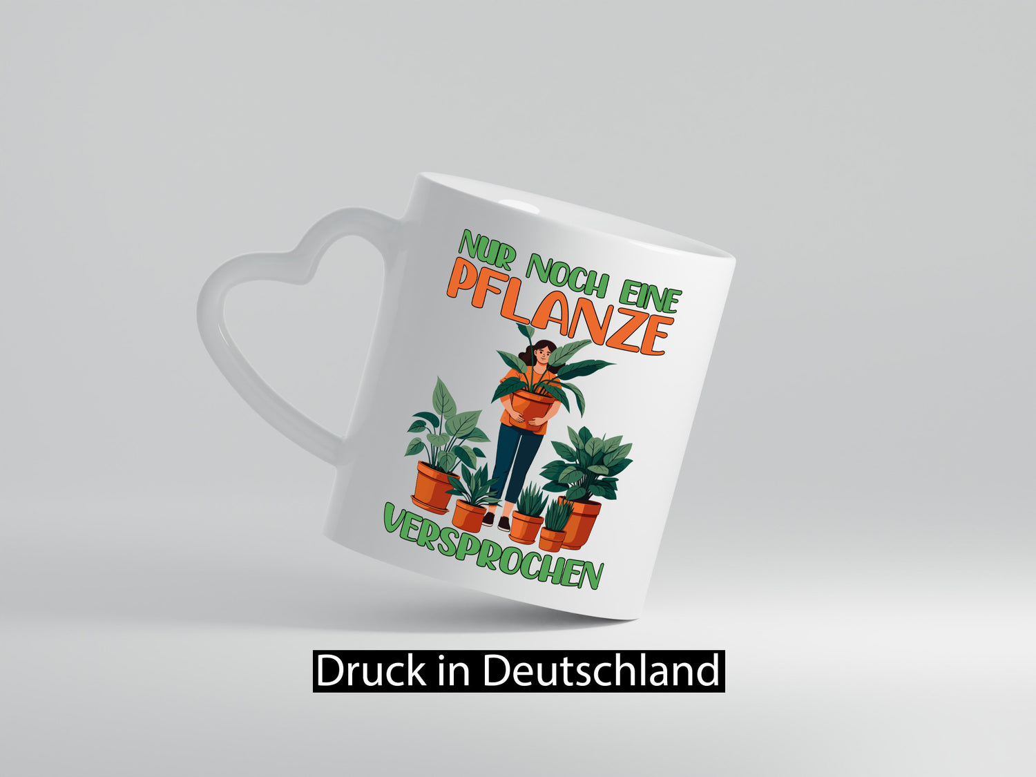Nur noch eine Pflanze versprochen | Floristin Gärtnerin lustiger Spruch