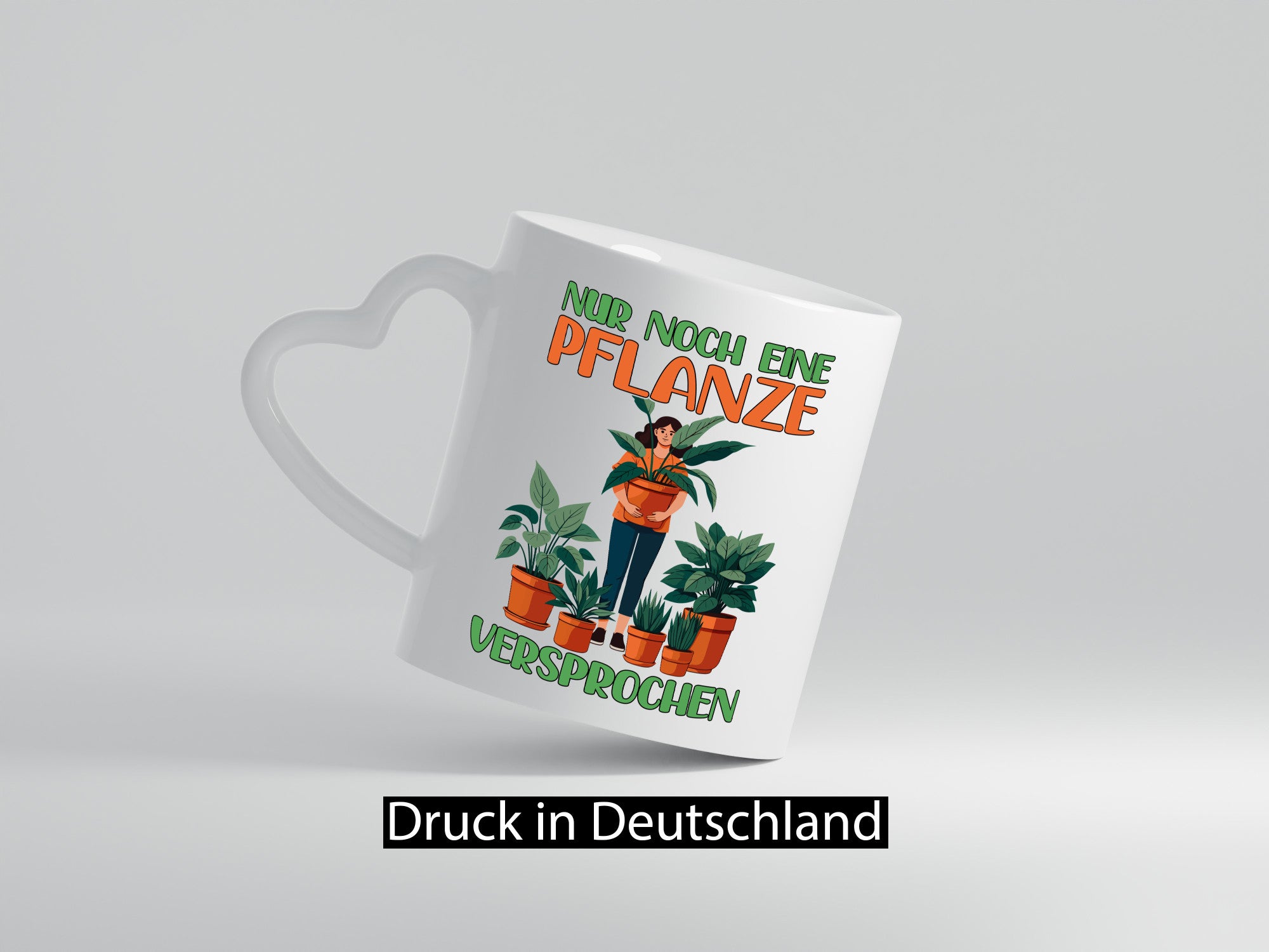 Nur noch eine Pflanze versprochen | Floristin Gärtnerin lustiger Spruch