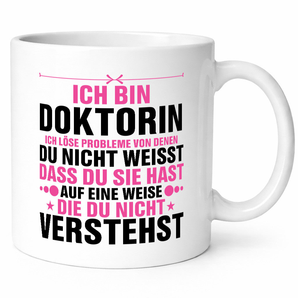 Löse Probleme: Doktorin | Doktorand Doktortitel v2 Geschenk Humor Geschenkidee