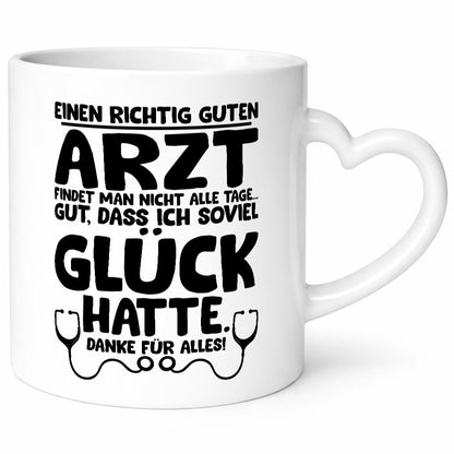 Richtig guter Arzt | Dankeschön Tasse Ärzte Spruch vl7 lustiger Geschenk Humor