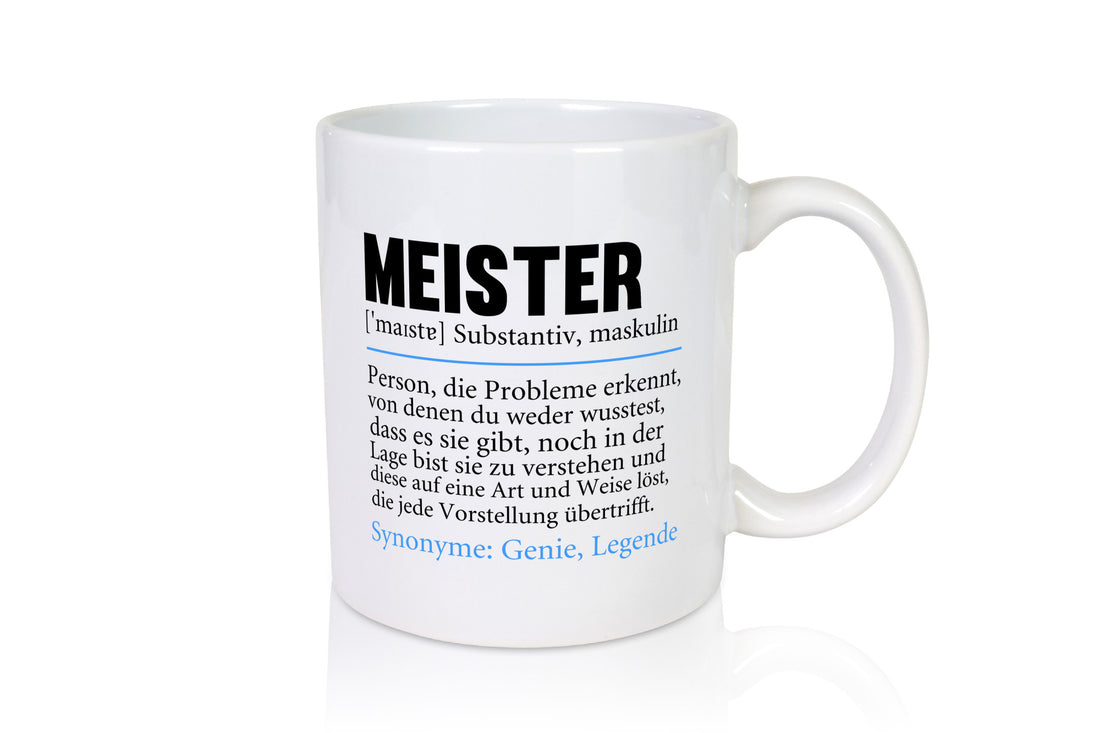 Meister | lustig Meisterbrief Beruf v2 Humor Arbeit Kollegen Büro Geschenkidee