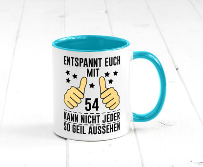 54. Geburtstag | 54 Jahre Geil aussehen Entspannt euch v2 lustig Geschenkidee