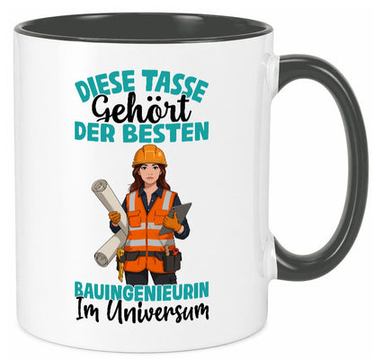 Im Universum: Bauingenieurin | Ingenieurin lustiger Spruch Geschenk Humor