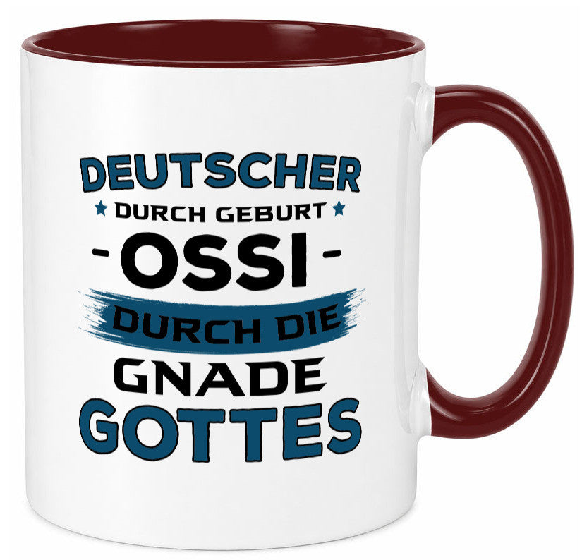 Ossi | DDR Humor Osten Ostdeutscher Geschenkidee Tasse