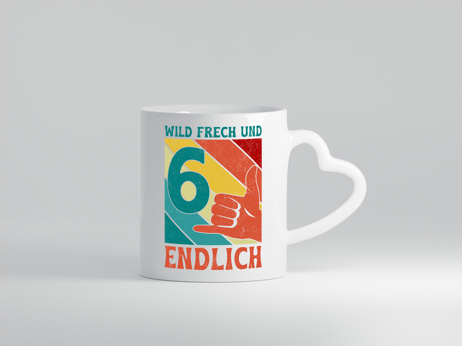 6. Geburtstag | 6 Jahre Wild und Frech Geschenk Geschenkidee lustiger Spruch
