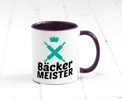 Bäcker Meister | Bäckerrei lustig Humor Geschenkidee Geschenk Tasse