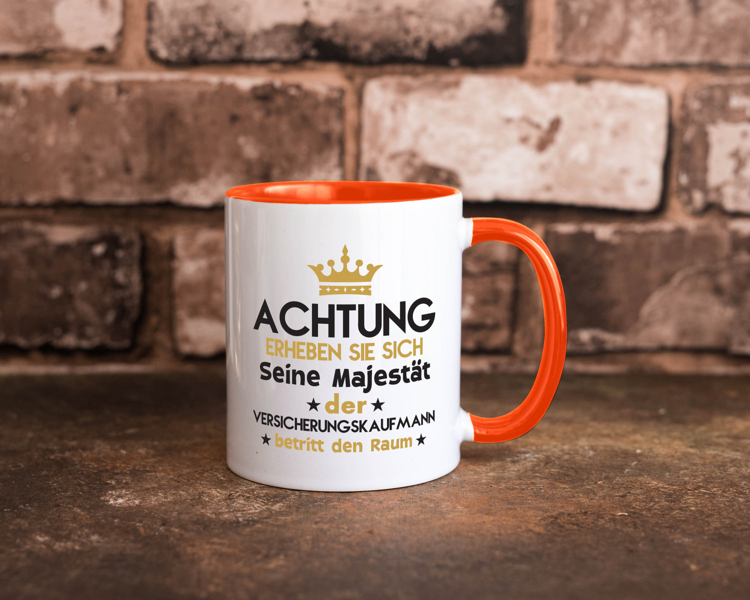 Seine Majestät Versicherungskaufmann | Kaufmann Geschenkidee Humor Tasse
