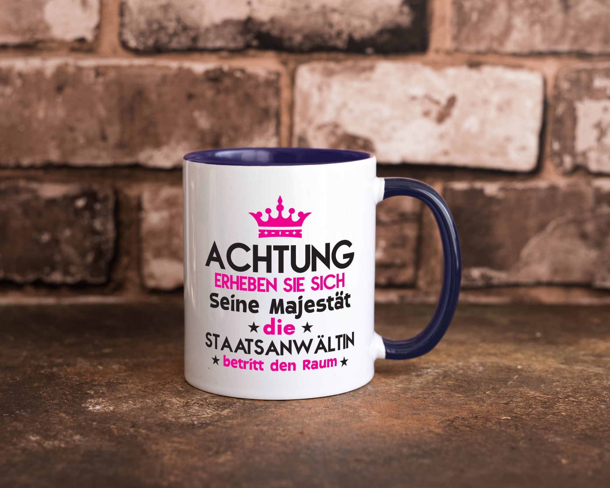 Seine Majestät Staatsanwältin | Anwältin lustiger Spruch Geschenk Humor