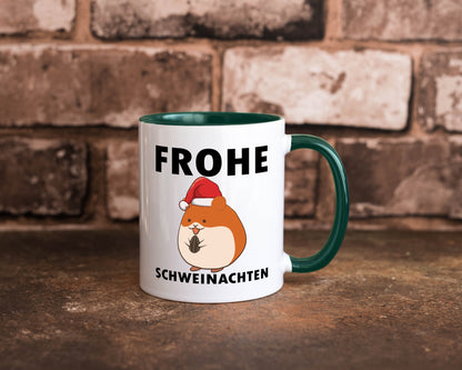 Frohe Schweinachten | Meerschweinchen Weihnachten lustiger Spruch Geschenk